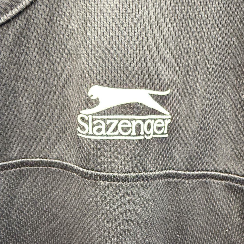 Slazenger Men's Black and White Tank Top - Picture 2 of 7